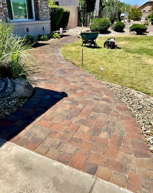 Gallery photos for Peoria AZ Tierra Norte Walkway Transformation: Image #1